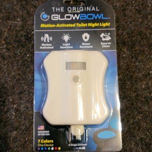 Glowbowl Motion Activated Toilet NightLight Color Changing